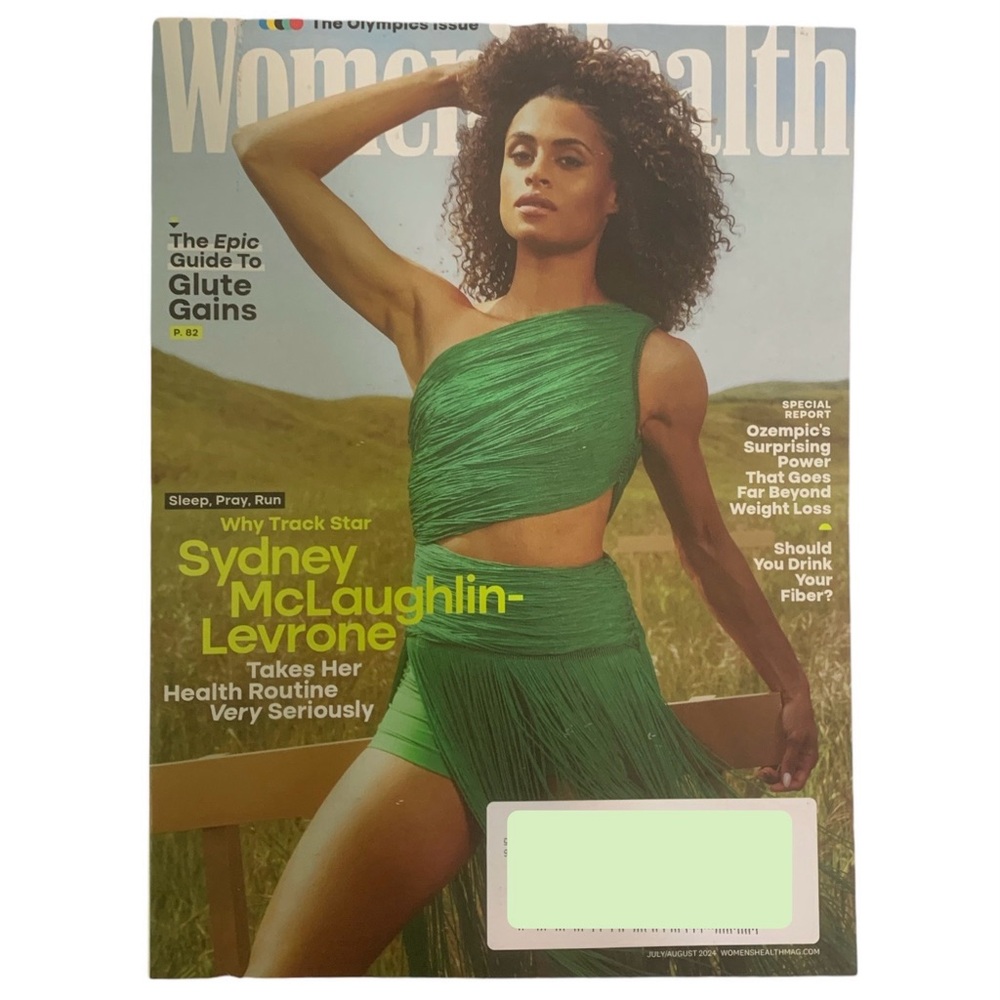 Womens Health Magazine July August 2024 Sydney McLaughlin Levrone Olympics Issue